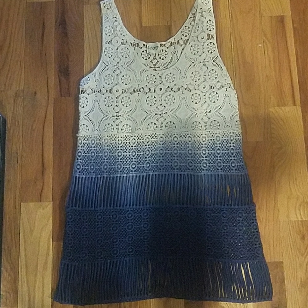 Crochet boho Top Great beach cover up